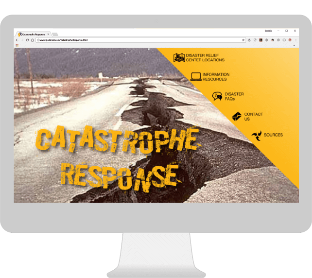 Catastrophe Response Web App